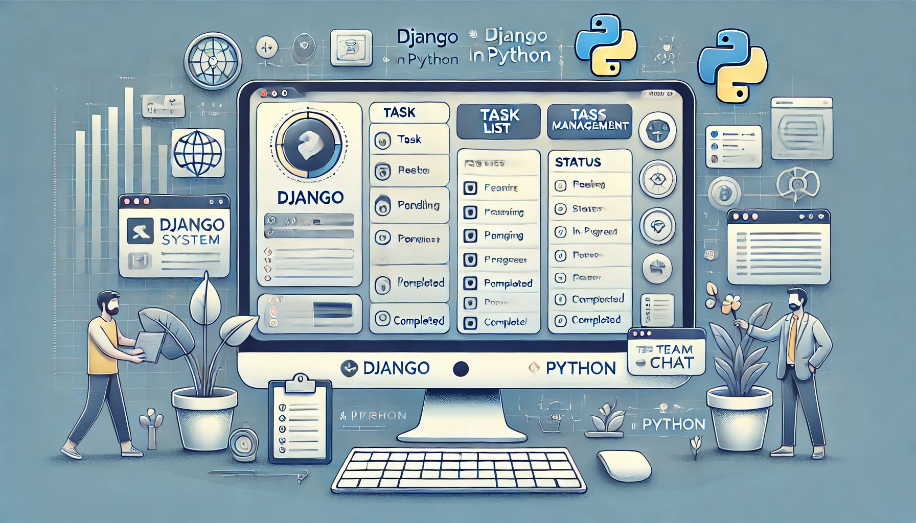 Task Management System Development in DJANGO Python